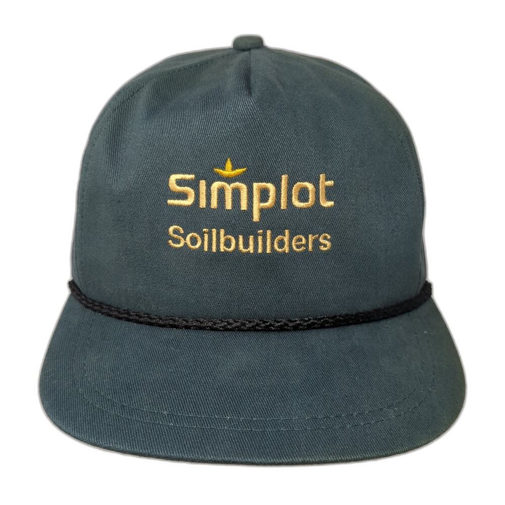 Simplot Soilbuilders Slideback Hat Green One Size… - image 1